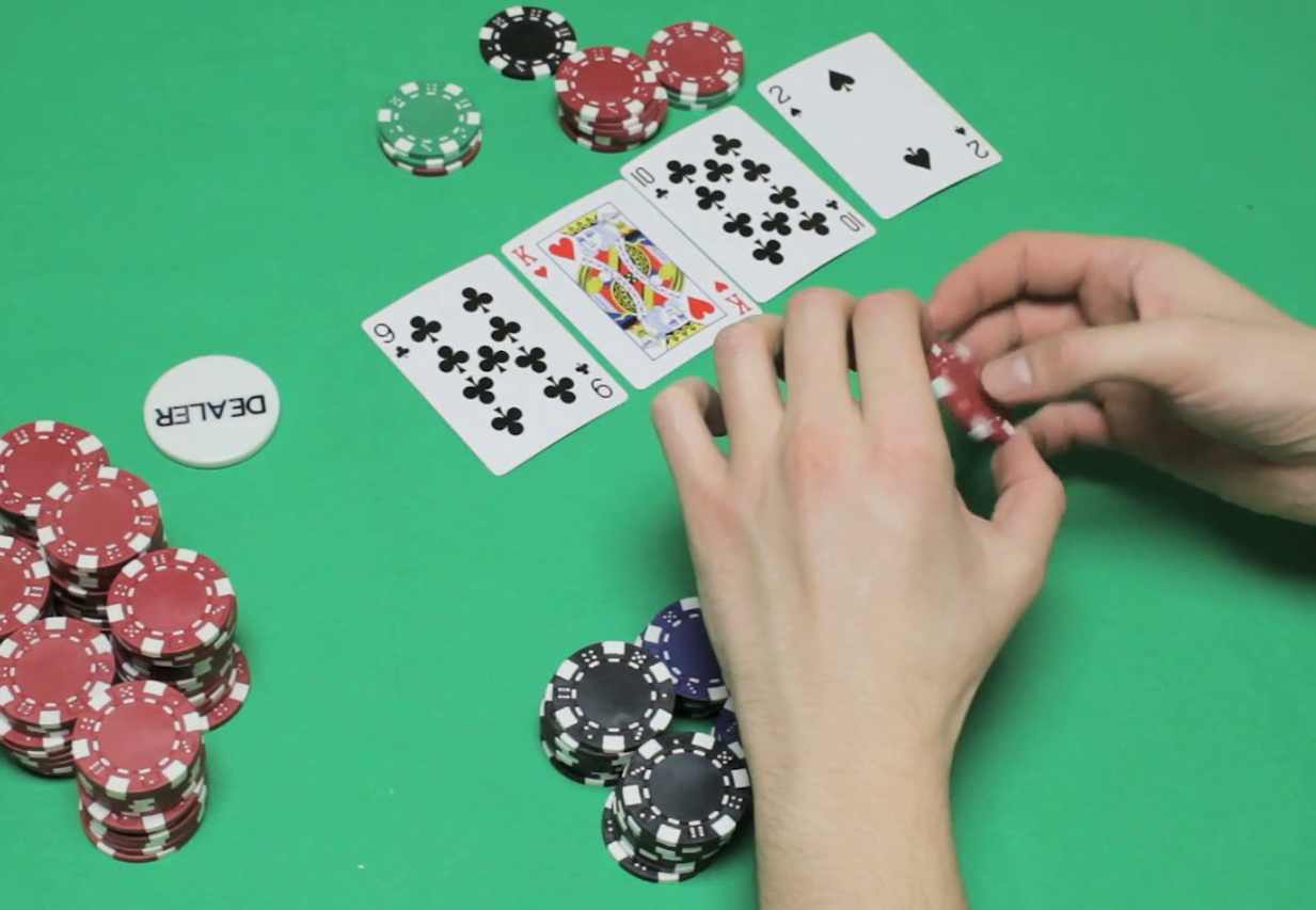 straight in poker dice